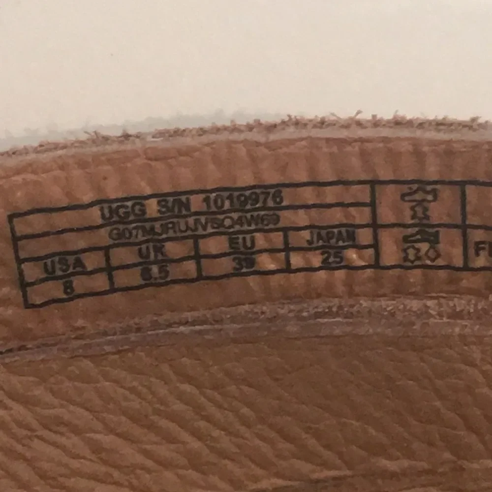 Ugg Shoes Lilah Tan Suede Wedge Sandals size 8